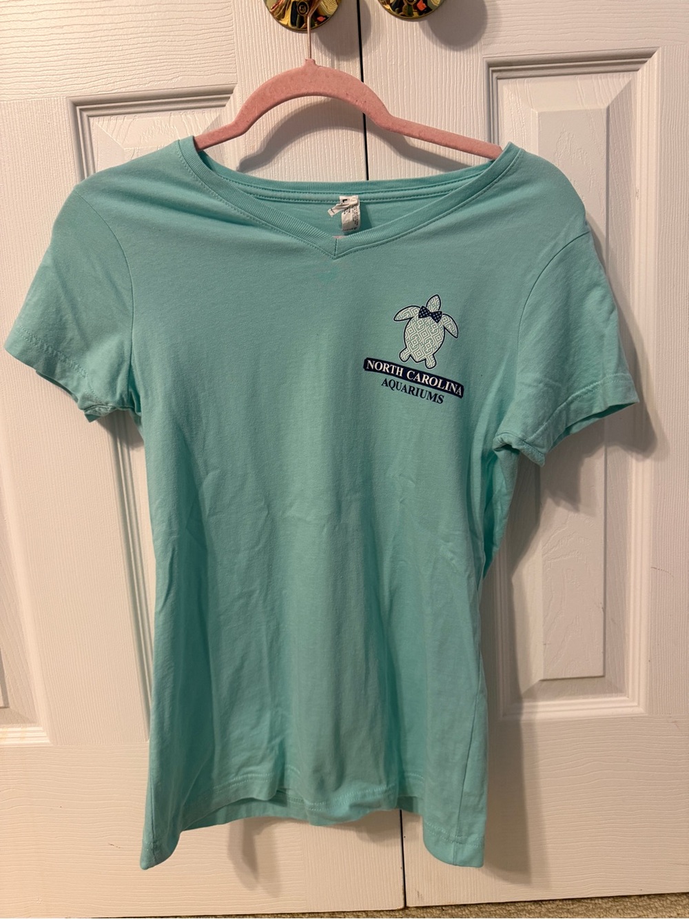 North Carolina Aquariums Women's Sea Turtle Tee - Mint